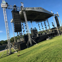 Structure de toit en treillis d'aluminium pour scène, éclairage, podium et pilier de treillis pour événements, concerts et plateformes scéniques