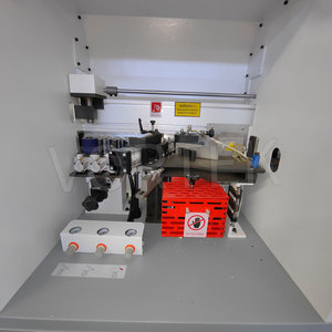 Machine à bordurer les portes d'armoires PME368, 8 fonctions, bordure automatique des coins, collage, bande de bois, bordureuse de chants - Product Image 6