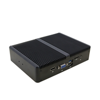 Mini PC sans ventilateur In-tel Celeron J1900 DDR3 SSD 4 LAN pour réseau industriel
