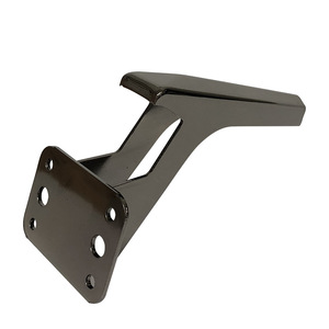 Pieds de meubles Luye Hardware 15 cm en acier carbone, forme lame métallique, pour canapé, meuble TV, table basse - Product Image 3