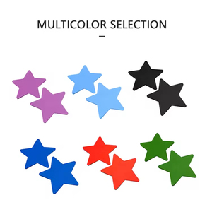 แผ่นปิดจุกนมแบบใช้แล้วทิ้ง ระบายอากาศได้ดี สวมใส่สบาย ดีไซน์แฟชั่น ลายดาว เซ็กซี่ สำหรับผู้หญิง - Product Image 4