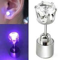 Produit transfrontalier très vendu : Clou lumineux LED K coloré fait main en alliage et résine pour festivals de musique électronique, boîtes de nuit, bars, soirées et chant