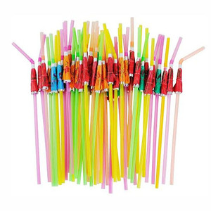 Pajitas de Plástico Reutilizables al por Mayor a Precio Económico, Decoraciones para Bodas y Campamentos, Plegables, Libres de BPA, Ecológicas y Biodegradables - Product Image 5