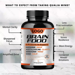 OEM/ODMハーバルサプリメントブレインブースターカプセル注意ブーストメモリーキノコ健康サプリメント栄養カプセル - Product Image 2