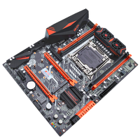HUANANZHI X99-AD4 Motherboard Desktop Soket LGA2011-3 Mendukung DDR4 2400/2133/1866 M.2 PCIE3.0 PCIE2.0 Gigabit LAN Mainboard