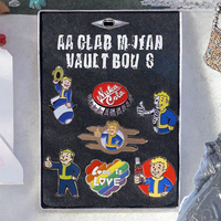 Pin Enamel Bertema Game Kustom, Bros Logam dengan Teknik Pengecoran untuk Hadiah Penggemar Cosplay