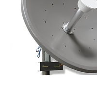 Antenne parabolique extérieure à gain élevé 5,8 GHz 36 dBi à double polarisation pour transmission sans fil longue distance point à point