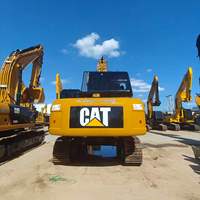 Excavatrice sur chenilles hydraulique Caterpillar 336D2L d'occasion, 37 tonnes, certifiée CE EPA, machine d'origine