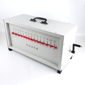 22012 Longitudinal and Transverse Wave Demonstration Device, Portable/Box-type, Longitudinal and Transverse Waves, High School - Product Image 2