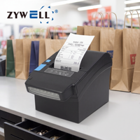 Fabricante OEM de Impresoras Térmicas POS, Impresora Térmica de Recibos de 80 mm con Detector de Dinero con Luz UV, Impresora de Billetes