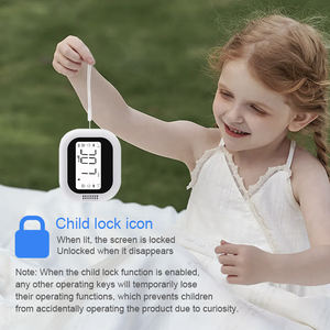 Pantalla HD HTN Hora y semana con batería recargable de 1800mAh debajo de la almohada Reloj de vibración portátil para viajeros - Product Image 5