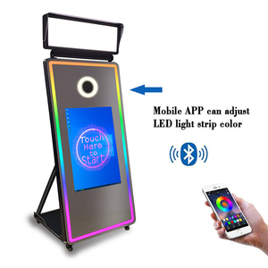 70/40inch màn hình cảm ứng Selfie <span class=keywords><strong>DSLR</strong></span> máy ảnh ma thuật gương Photo Booth với máy ảnh máy in phần mềm cảm ứng tất cả trong một cho Đảng - Product Image 5