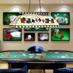 Oferta Especial: Lámparas Tiffany para Mesa de Billar de 55'' con Control Táctil, Garantía de 2 Años, Luz Blanca Cálida de 2700K para Mesas de Billar y Uso Doméstico - Product Image 1