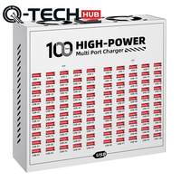 Chargeur USB intelligent multi-ports 30/40/50/80/100, adaptateur Hub, alimentation CC intégrée, station de charge pour téléphone portable et tablette 5V