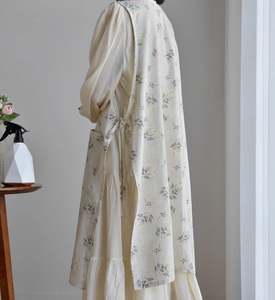 Delantal Morado para Mujer y Niña, Delantal de Jardinería, Delantal de Trabajo, Vestido Tipo Pinafore - Product Image 4