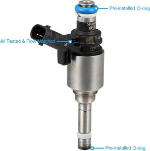 Inyector GDI FJ1057 0261500076 06H906036AB Compatible con VW GTI Passat CC Jetta GLI 2.0 TSFI para Audi <span class=keywords><strong>A4</strong></span> A5 A6 Q5 TT 2.0T 06H906036G - Product Image 3