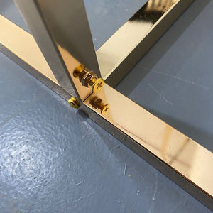 Fabrika doğrudan satış demir galvanik altın kemer açık düğün kare çerçeve kare pavilion arka plan çerçeve kemer - Product Image 6