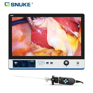 Système d'endoscopie vétérinaire tout-en-un 4K UHD, unité d'imagerie médicale portable, source de lumière LED, écran tactile LCD 15,6 pouces, stockage USB - Product Image 4