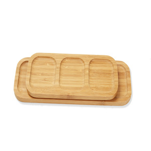Bamboo and wooden rectangular <b>tea</b> <b>trays</b>, fruit <b>trays</b>, creative snack <b>trays</b>, and ceramic square bowls/plates available for - Product Image 2