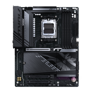 เมนบอร์ด <span class=keywords><strong>GIGABYTE</strong></span> 2025 รุ่นใหม่ AORUS ELITE WIFI7 เมนบอร์ดเกมมิ่งแบบ ATX สำหรับเดสก์ท็อป รองรับชิปเซ็ต AMD B850 แรม DDR5 PCIe 5.0 รองรับ M.2 <span class=keywords><strong>SSD</strong></span> ความจุสูงสุด <span class=keywords><strong>256GB</strong></span> สองช่อง - Product Image 2