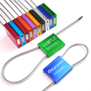 Sellos de Seguridad para Cables de Aleación de Aluminio de Alta Calidad CBS-004 con Sello de Alambre de Acero ISO 17712, Sello de Cable Desechable para Camiones - Product Image 1