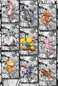 YQ Wholesale Original Anime Art Board Sellado Coleccionable Eif Baby Surprise Blind Box Raro Juego de Cartas Coleccionables de Papel de Fan Art - Product Image 3
