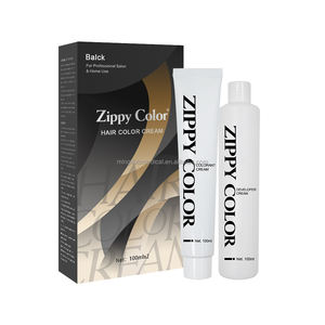 新デザインスーパーブラックオーガニック永久染毛剤男性用即効性アンモニアフリーPPDカバーグレーヘアクリームなし - Product Image 4