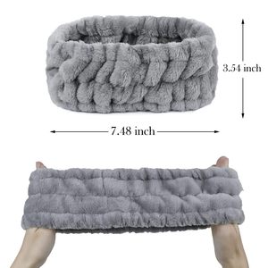 Lot de 3 Bandeaux Modernes en Microfibre pour le Visage, le Maquillage et le Spa - Bandeaux Serviette pour Soins de la Peau pour Femmes et Filles - Product Image 2