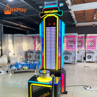 Machine de jeu d'arcade interactive Hercules, machine de frappe électronique à fort potentiel de gain, test de force, pour centre commercial et FEC