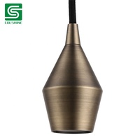 Support de lampe vintage en métal, douille de lampe suspendue E27