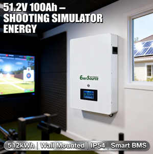 Baterai Lithium 51.2V 48V 100Ah 5kWh untuk Sistem Surya Hibrida yang Dipasang di Dinding - Product Image 2