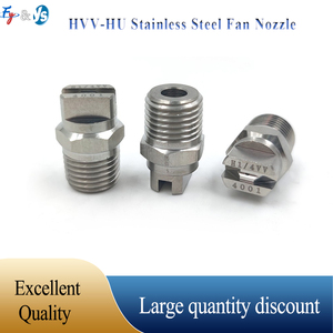 Boquilla de ventilador plano de acero inoxidable YS H1/4U, boquilla de ventilador plano de pulverización de lavadora de alta presión, boquilla de ventilador plano HU V Jet de 65/110 grados - Product Image 5