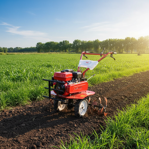 เครื่องพรวนดินขนาดเล็กอเนกประสงค์แบบมือถือ สำหรับไถพรวน หว่านเมล็ด เหมาะสำหรับสวนผลไม้และโรงเรือน ใช้สำหรับพรวนดินแบบหมุน - Product Image 1