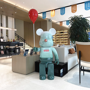 Bearbrick Violent bear OEM ODM 1000 1000% mold blank statue 400% diy toy kaw 70cm 28cm wholesale case 400 plastic bearbrick