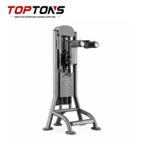 TOPTONS En gros Machine à fessiers assis à résistance à disques, personnalisable (logo et couleur), pour la musculation et l'équipement de fitness