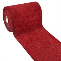 Emmevi Polypropylene Cut-to-Size Carpet H50 cm Kitchen Rug Carpet Runner Non-Slip Entrance Mat Model Rue Bordeaux