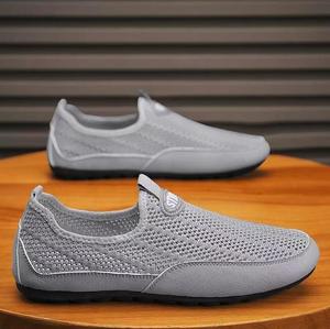 Zapatos de Lona Transpirables para Hombre, Ligeros, con Suela Suave de Tela Estilo Pekín Antiguo, Modernos - Product Image 1