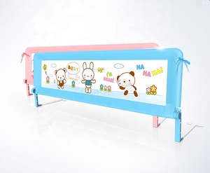 An Toàn Giường Bảo Vệ Đường Ray Đu Xuống 54-Inch Thêm Dài Bé Giường Đường Sắt Bảo Vệ Với Gia Cố Neo An Toàn Hệ Thống Giường Hàng Rào - Product Image 3