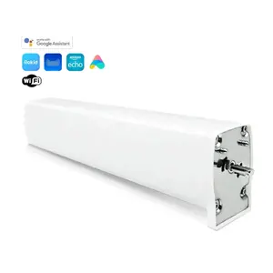 2024 Latest curtain motor Super quiet motor curtain with divisible curtain rails