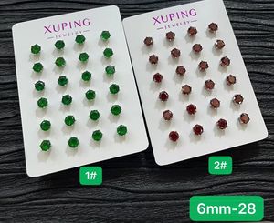 XUPING produttori di gioielli semplici gioielli di cristallo placcato oro orecchini all'ingrosso alla rinfusa di moda orecchini - Product Image 3