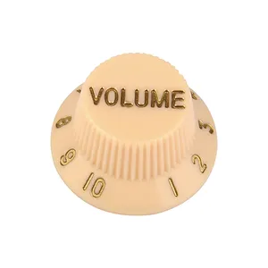 Venta al por mayor Electric GuitarTop Hat Knobs Speed Volume Tone Control Guitar Knob de China factory