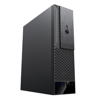 SOHOO S.F.F Slim Mid Tower Computer Case Fully Toolless MicroATX Plastic Chassis with USB Front Port Used