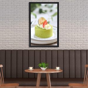 Led Snap Khung hộp đèn trong nhà/ngoài trời Wall Mount nhôm Bảng <span class=keywords><strong>menu</strong></span> A4 hình chữ nhật quảng cáo ánh sáng Hộp <span class=keywords><strong>Acrylic</strong></span> - Product Image 1