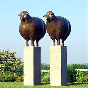 Phổ biến nổi tiếng Thiết kế ngoài trời trang trí cuộc sống Kích thước đồng vườn cừu dê tượng - Product Image 4