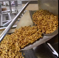 Ligne de production automatique de pop-corn |   Machine à Popcorn Commerciale au Gaz |   Prix d'usine à haut rendement