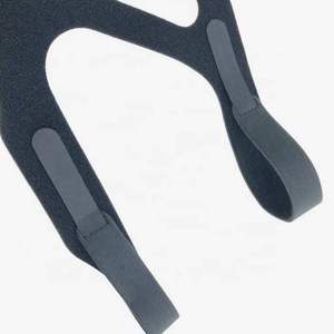 <span class=keywords><strong>Mascarilla</strong></span> Nasal de oxígeno para uso médico, correa de cabeza estándar de 4 puntos, soporte CPAP, color negro - Product Image 2