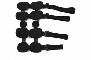 Ginocchiera ortopedica regolabile incernierata in acciaio supporto professionale Post Op riabilitazione sollievo dal dolore Semi Open Design - Product Image 6