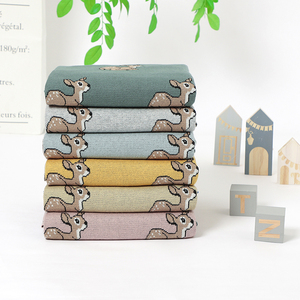 Mmixiong Soft Tuch Couvertures Cartoon Bambi Tricoté Bébé Couverture Pur Coton Conception Personnalisée Babe Poussette Wrap Usine de Haute Qualité - Product Image 4