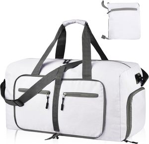 Muestra gratuita: Bolsas de viaje personalizadas para gimnasio con compartimento para zapatos, bolsas de equipaje de carga resistentes - Product Image 1