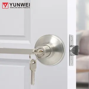Çinko alaşımlı paslanmaz çelik kapı leyveli kilit ev iç kapı kolu kilidi geçit gizlilik girişi için uygulanabilir